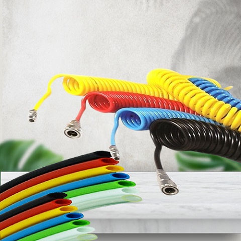 Ống hơi dạng xoắn Sang-a UC-0402-50-BK màu đen